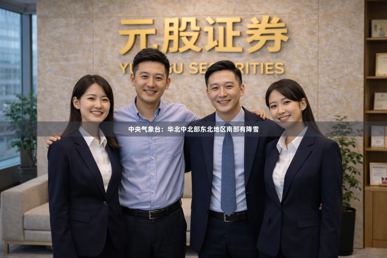 中央气象台：华北中北部东北地区南部有降雪